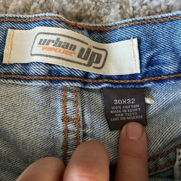 Urban Pipeline Light Blue Jeans size 30/32, 100%COTTON - Picture 6 of 7